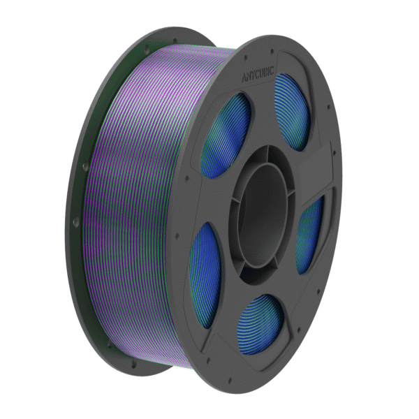 Anycubic PLA Silk Tri-colour Filament 1kg | Blue/G