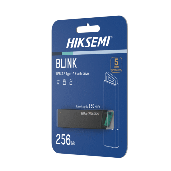 Hiksemi Blink 256GB USB3.2 Flash Drive | Black