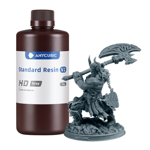 SBZ2HG-10_Anycubic-Standard-Resin-V2-1kg-HD-Grey_wr_01.jpg Anycubic Standard Resin V2 1kg - HD Grey